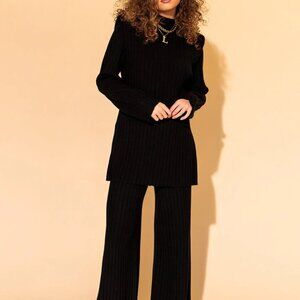 RARE - Dressed in lala New Era Luxe Knit Set Black - 2XL